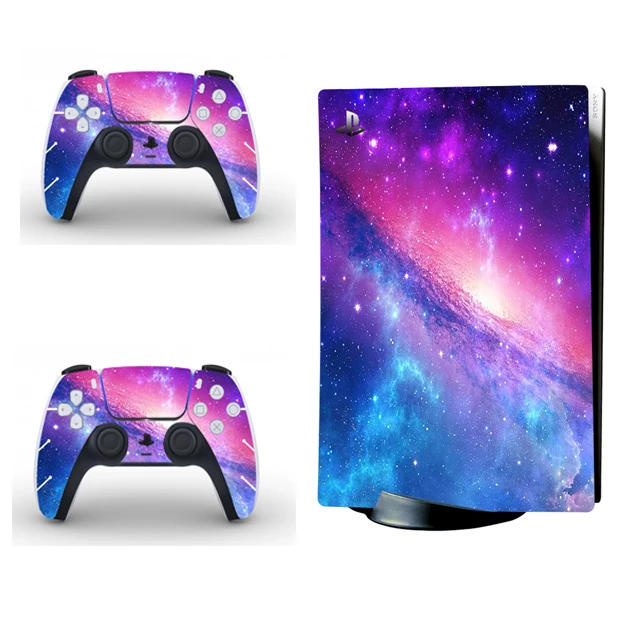 

Best Sticker Skin for PS5 Console and Controller Vinyl for PS5 Controller Skin Sticker Controller Accessories Skin, As picture