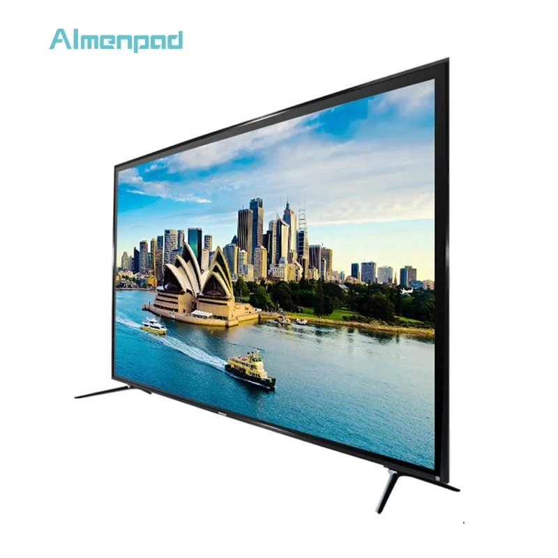 

AImenpad Android 9.0 Network wifi wide large big screen tempered glass 4k UHD led lcd smart 86 inch qled tv