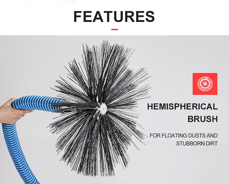 New Upgrade Vacuum Dust Collector Rotary Brush Air Duct Cleaner Buy