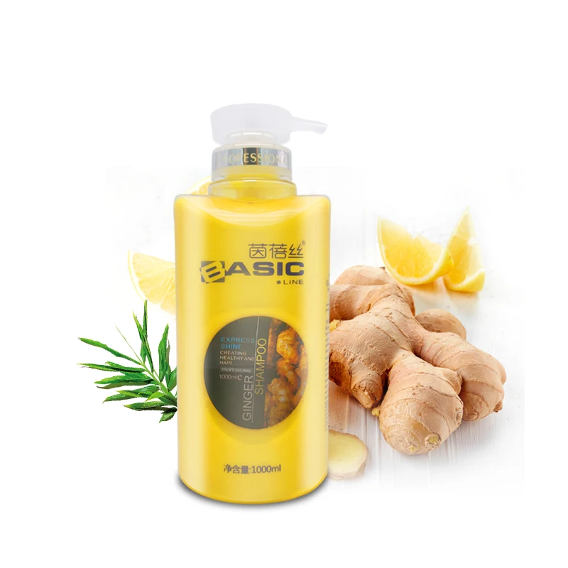 

natural ginger shampoo plant shampoo top quality private label OEM shampoo