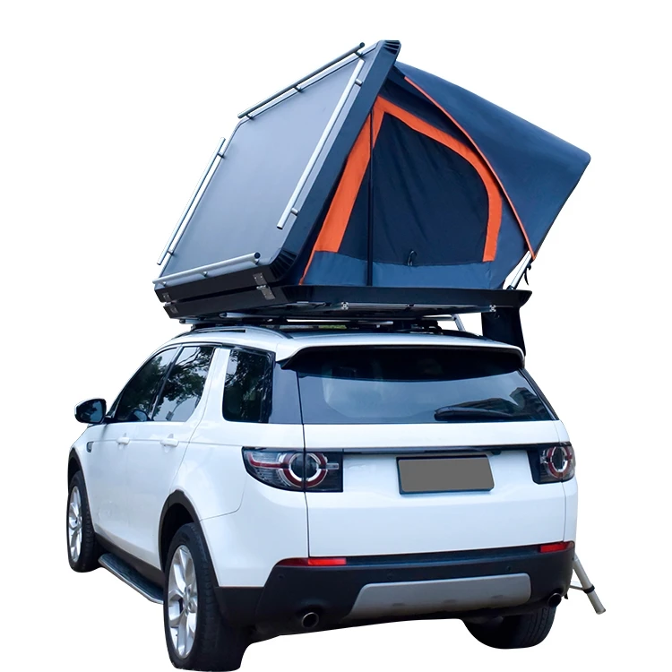 

WILDSROF 2 person hard shell roof top tent for SUV rooftop tent hardshell aluminum rooftop tent for camping