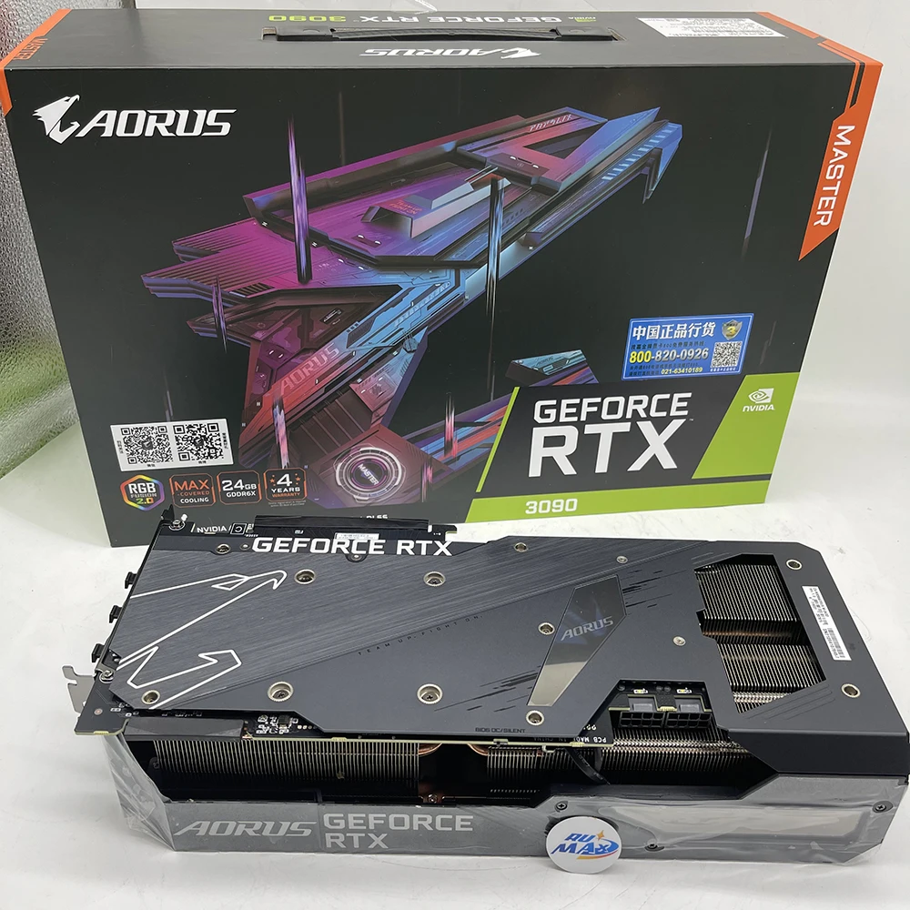 

Rumax Gigabyte Aorus Master graphics card 3090 gaming graphics cards 24G rtx 3090