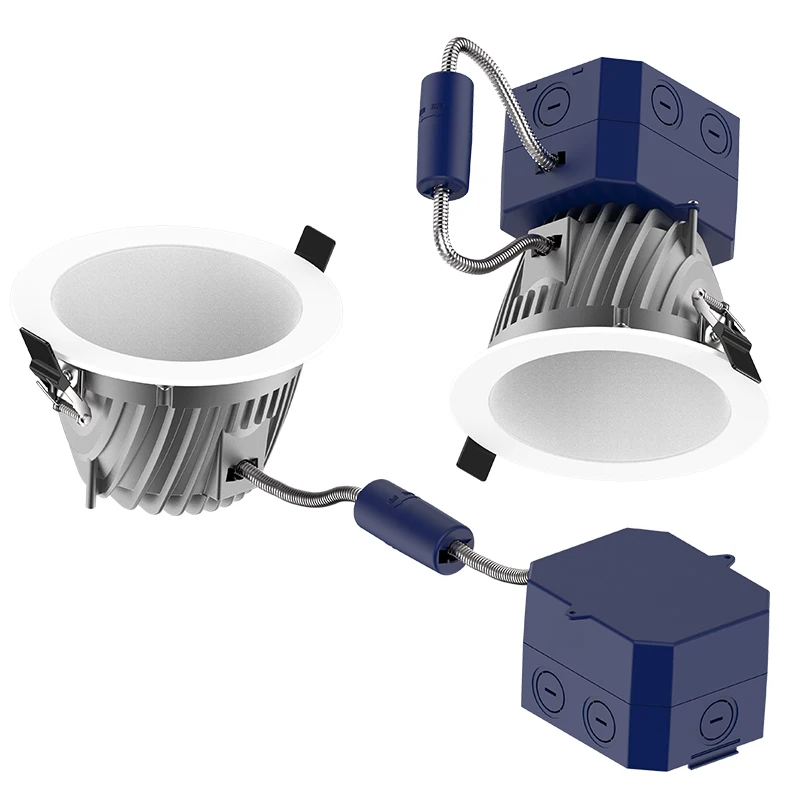 Lumen selectable and EMBB ready solution LED recessed downlight kit