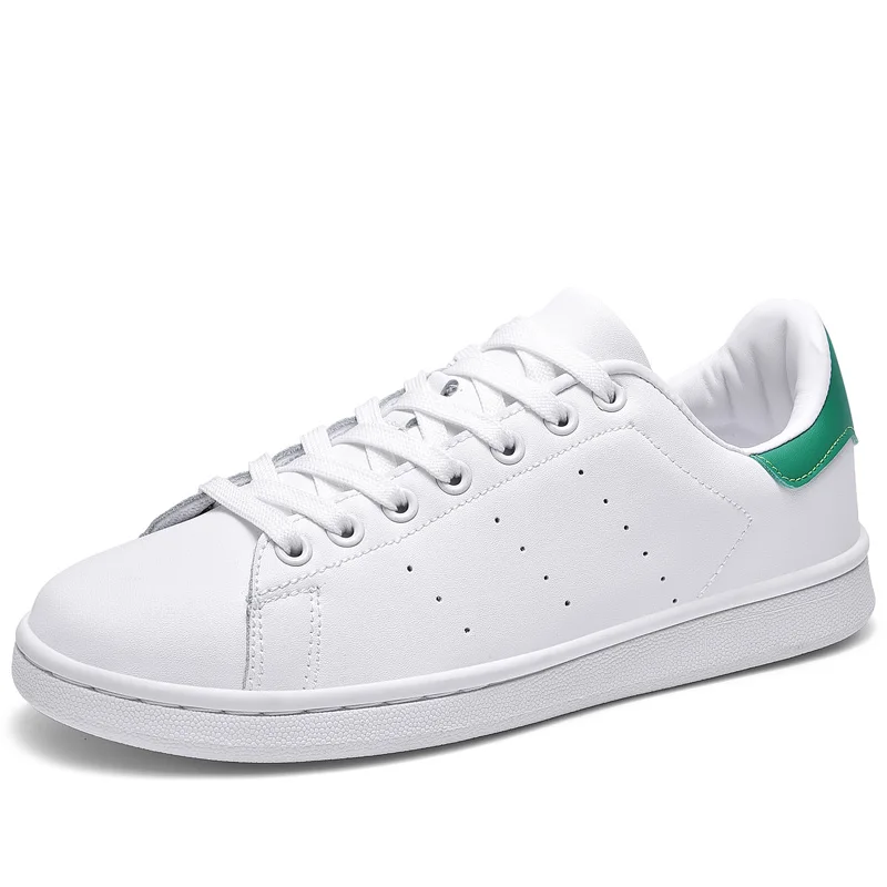

Daily Wear Fashion Couple Skateboard Shoes Low-top Flat Leisure Shoes Unisex Lace-up Shoes Breathable, White-red;white-pink;white;white-green;white-black;black