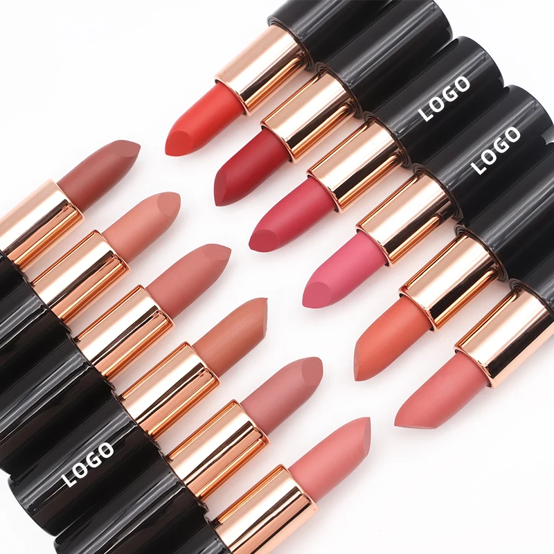 

OCHAIN Lipstick Private Label Vendor Wholesale Water Proof Vegan Clean Cruelty Free Matte Lipstick