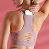 OEM factory panther clothing women yoga spots active wear slim fit gym top fitness breathable plain bra running wear