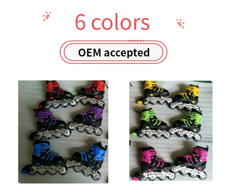 Lowest Price Roller Skates Special For Cheap Market Pu Wheel Inline