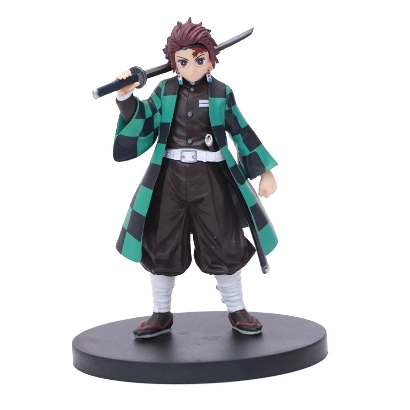 demon slayer 8 style  kimetsu no yaiba anime pvc action model figure toys action figure