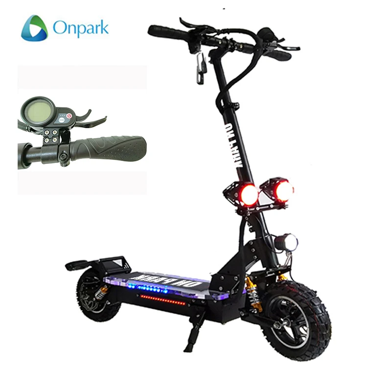 

11 inch wide wheel big power high speed best electric scooter for adults