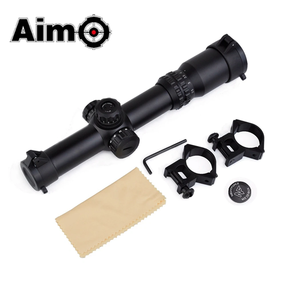 

Practic1-4x24SE Tactical Scope for air soft Red/Green Reticle for airsoft accessories, Black