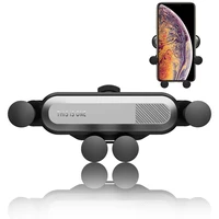 

2020 new style mini gravity car phone holder 360 degree steering adjustment car air vent holder Cell Phone Holder stand