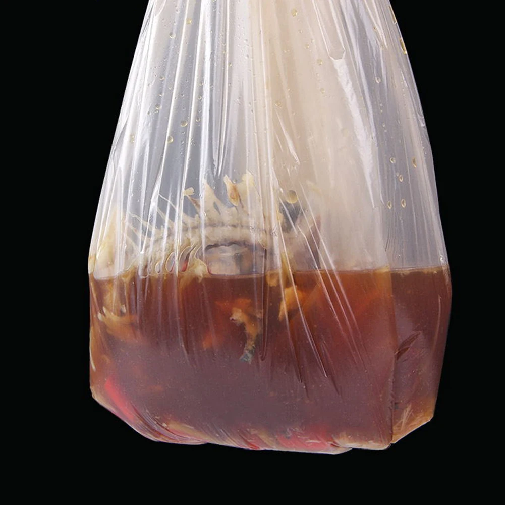 corn starch made biodegradable plastic garbage bag custom printed