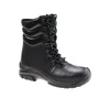 Men Genuine Leather High Knee Safety Work Boots