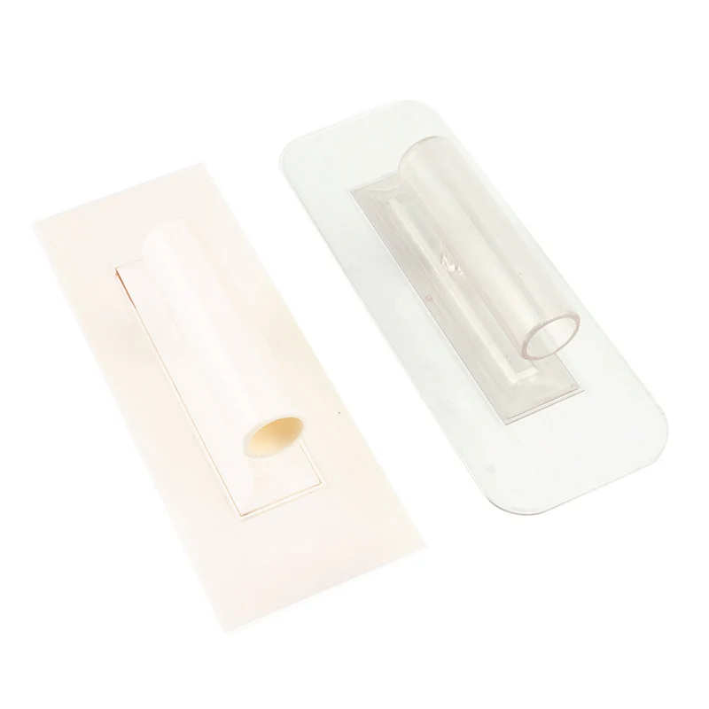 

Plastic transparent trowel art paint white plastic batch knife trowel diatom mud wall coat finishing construction tool Trowel