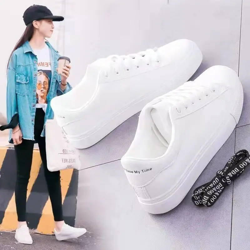 

Women Walking Casual Shoes Fashionable and Comfortable Casual White Shoes for Women Breathable White Walking Shoes Drop Shipping