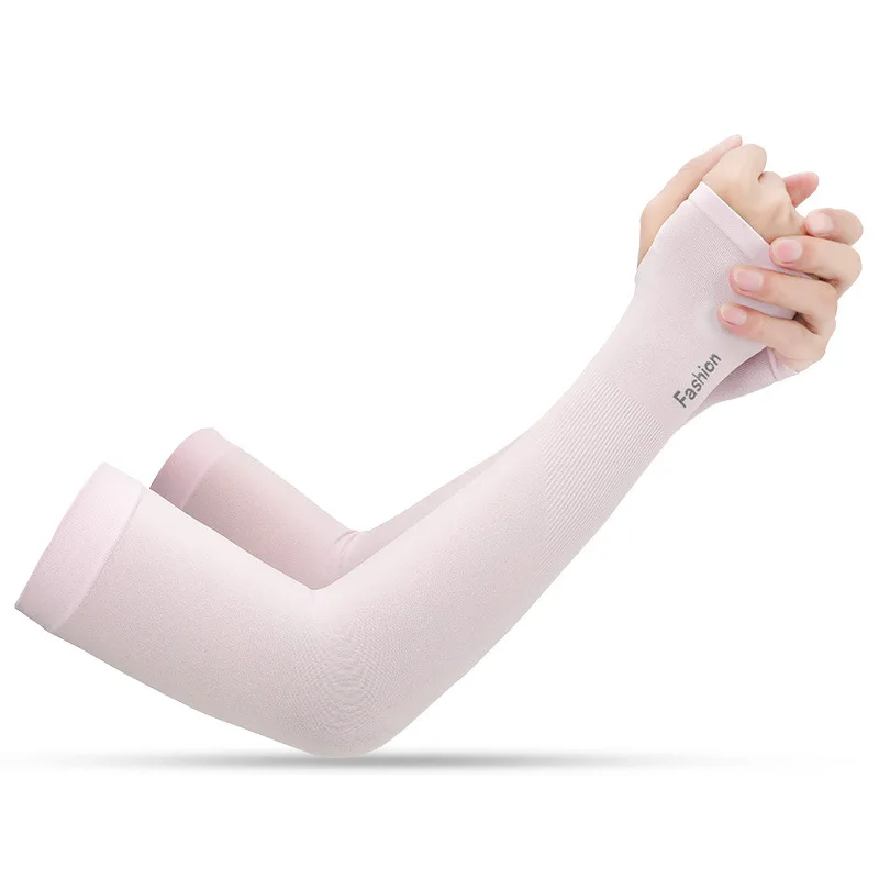 

Arm Sleeves Warmers Sports Sleeve Sun UV Protection Hand Cover Ice Sleeves Cooling Warmer Running Fishing Cycling M0227
