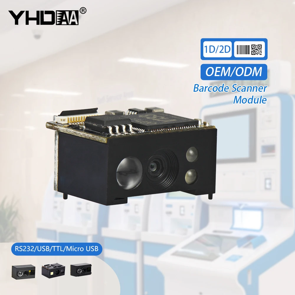 

High Scan Resolution Widely Use Environment QR Reader Scan Engine Lector Codigo De Barras Scanner Module with Board