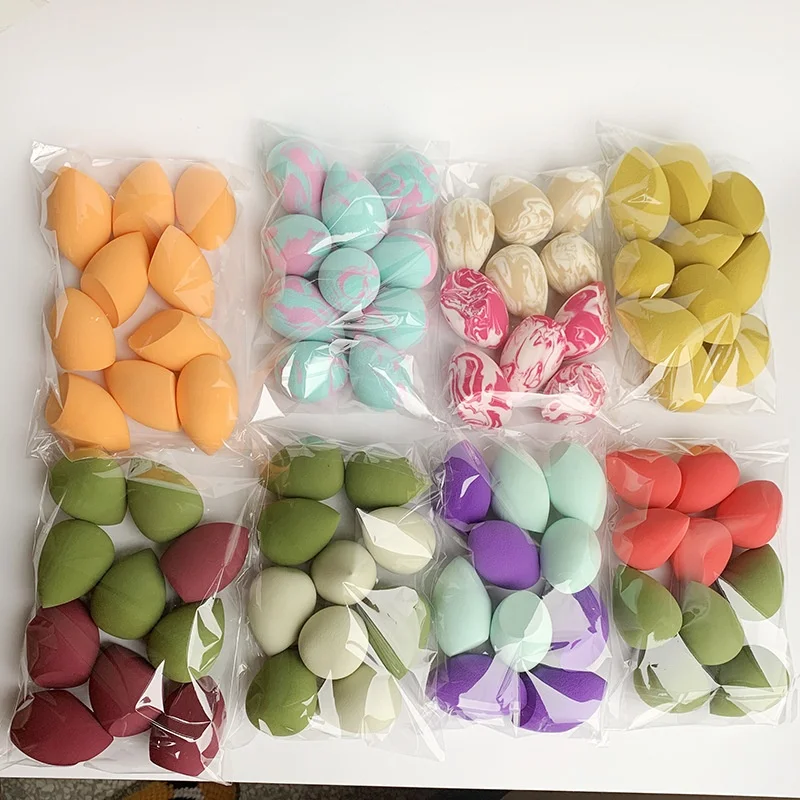 

custom logo makeup blender foundation sponge facial powder puff foundation blender beauty sponge cosmetics beauty sponges, White,blue, red,green,purple,etc.