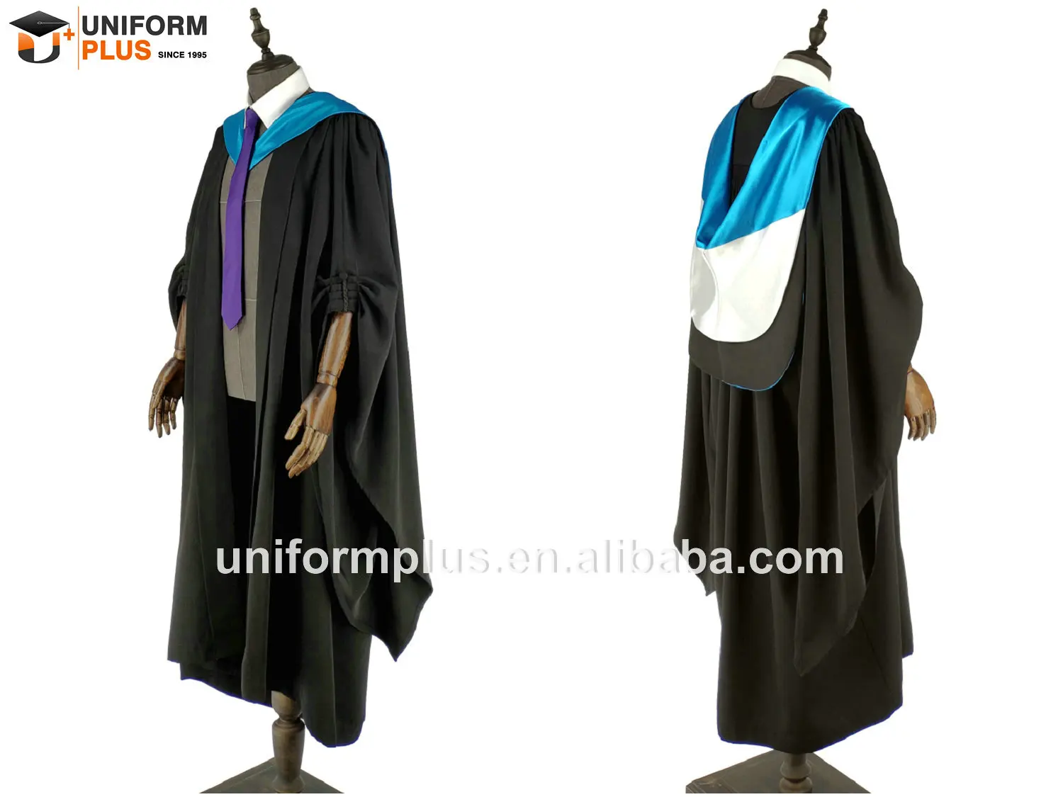 Wholesale Customized Uk University College Doctoral Phd Bachelor Black