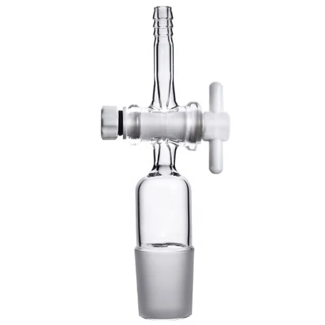 
Lab Straight Bore PTFE Metering Plug Stopcock 