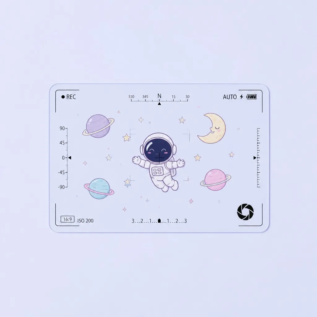 Cosmic Camera HUD Astronaut
