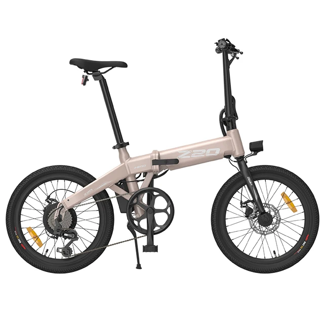 

Full Suspension Hall Brushless DC Motor Electric Bicycle 20 Inch Tire e bike 250W 36V HIMO Z20 Foldable Electric Bicycle, White