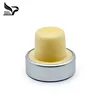 Heze packaging coated aluminium cap high polymer cork bottle stopper