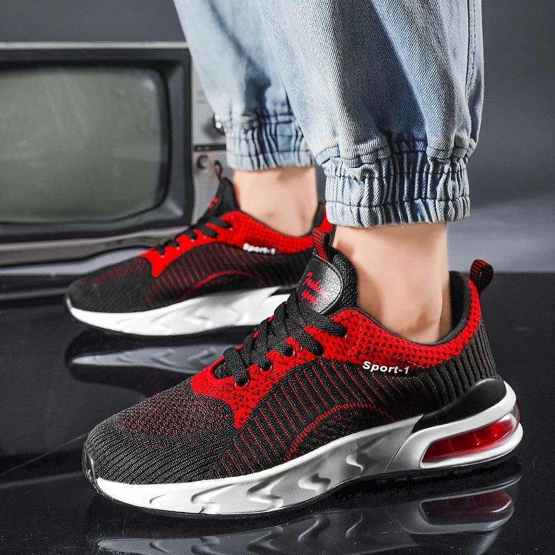 

Trendy casual sports shoes men's outdoor walking shoes running shoes, 3 colors