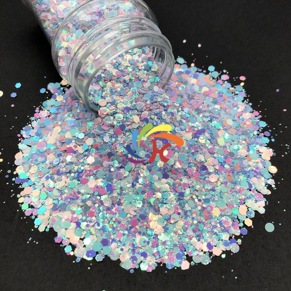 Hot-selling Wholesale Chunky Bulk Polyester Mix Craft Glitter Christmas Decoration Supplies