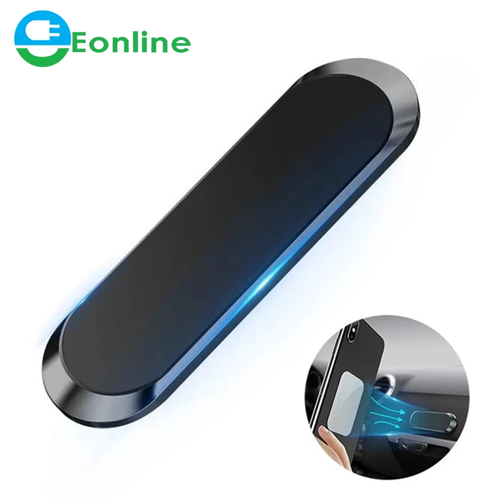 

Eonline Metal Plate Magnet Cell Phone Stand For Mobile Phone metal Magnetic Car Phone Holder Strong Magnet Adsorption Car, Black