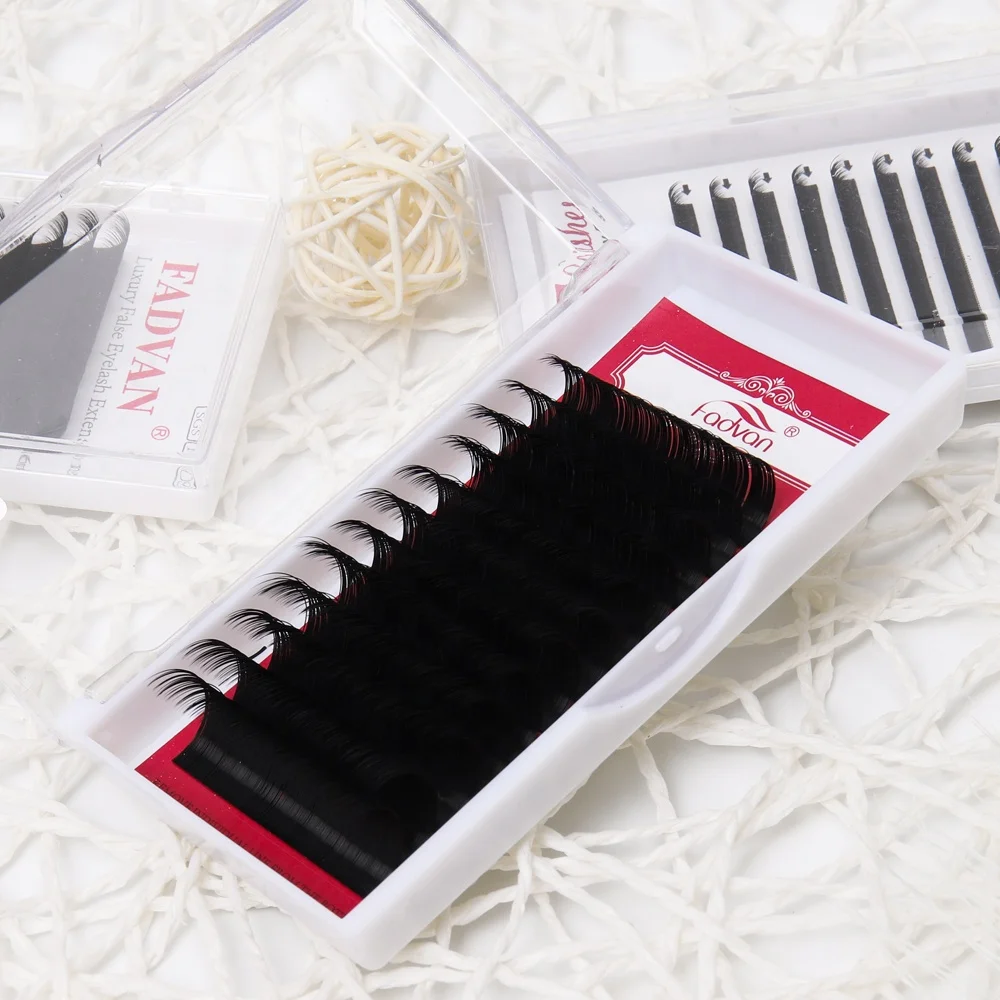 

Mink Individual Silk Classic Volume Lash Extension Bulk Eyelash Extension Individual Volume Synthetic Lashes Cilios Posticos