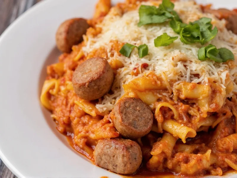 Perfect Baked Ziti with Sausage: Recipe & Tips