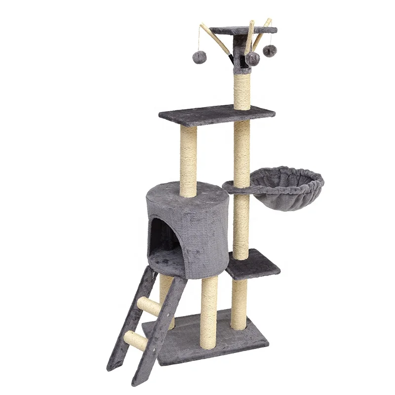 

New Design Cat Tree , Cat Climbicat scratcher bed cat condo tree