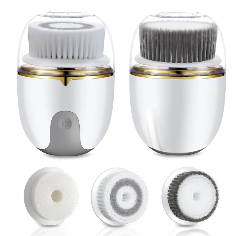 

Wholesale Electric Private Label Spin Brush Mini Facial Cleansing Exfoliating Brush For Face