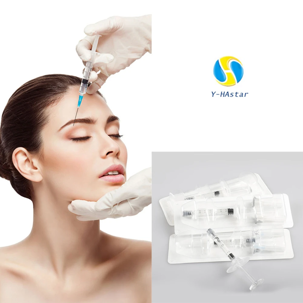 

HA injectable facial dermal fillers for anti-aging with 3ml, Transparent