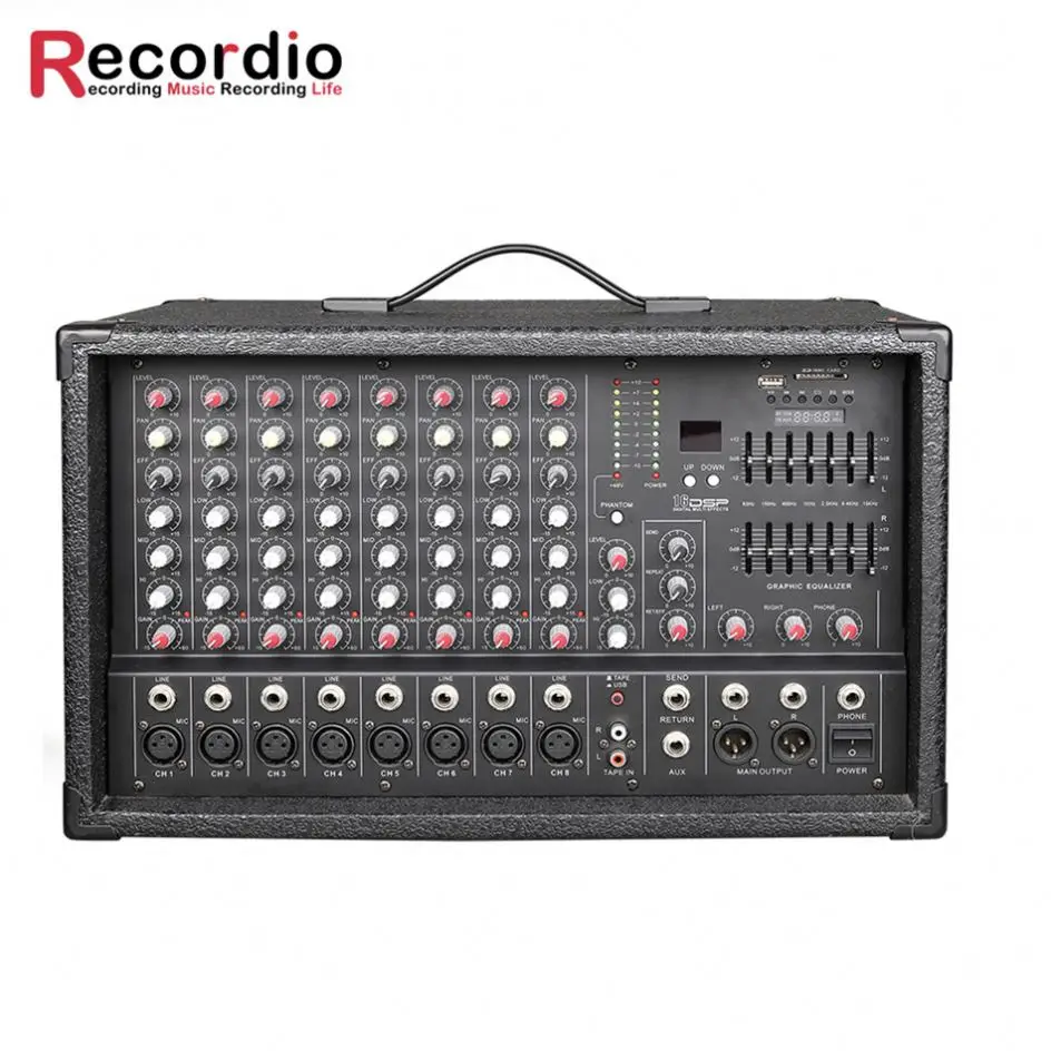 

GAX-EB8 Wholesale Mixer Audio Console Digital With Great Price