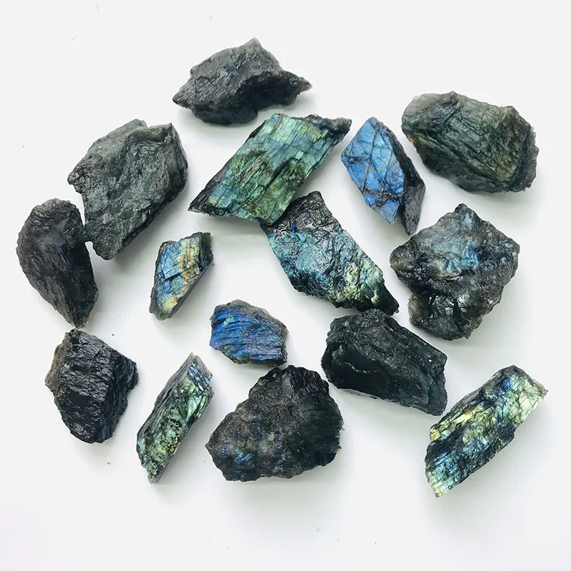 

Wholesale natural raw labradorite quartz labradorite crystal rough stone