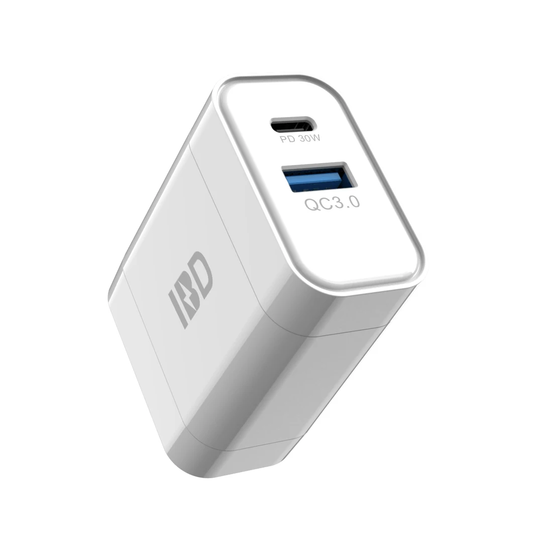 

IBD 30W USB Power Adapter Fast Charger 30W PD Fast Type C Wall Charger For Phone