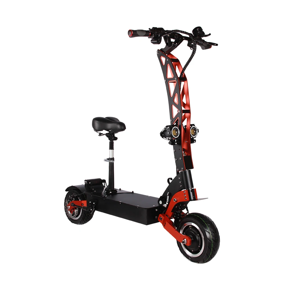 

Waibos top max 150km range 100km/h speed 72V foldable dual motor 7000W electric scooter for adults