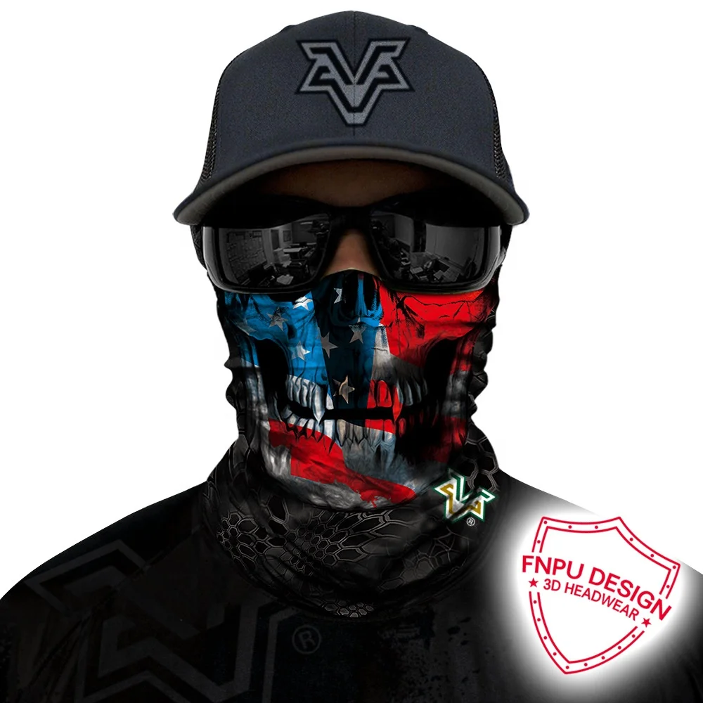 

Customized Logo Printed 100% Polyester Motorcycle Bandana Color Microfiber Neck Tube Bandana, Mix colors