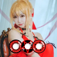 

Realkoko Wholesale Cosplay Color Halloween Big Eyes Sharingan Contact Lens Factory