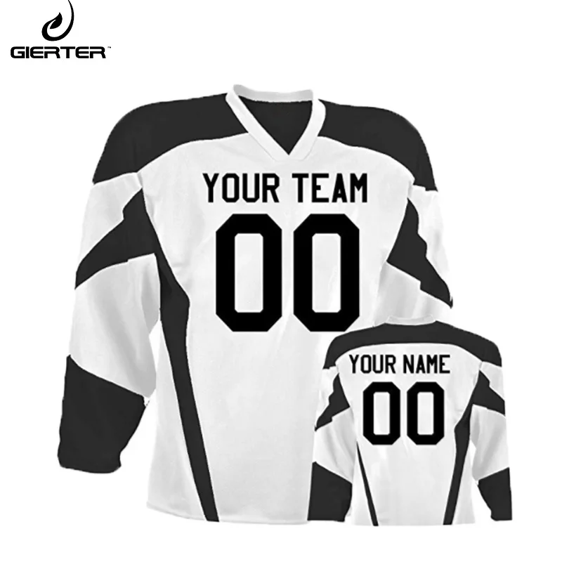 
custom made cheap hockey jersey sublimation team ice hockey jersey 