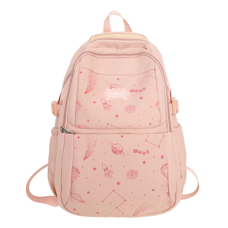 

Student Schoolbag Simple Casual All-Match Backpack Large Capacity Fashion Backpack One Piece Dropshipping L9-9746