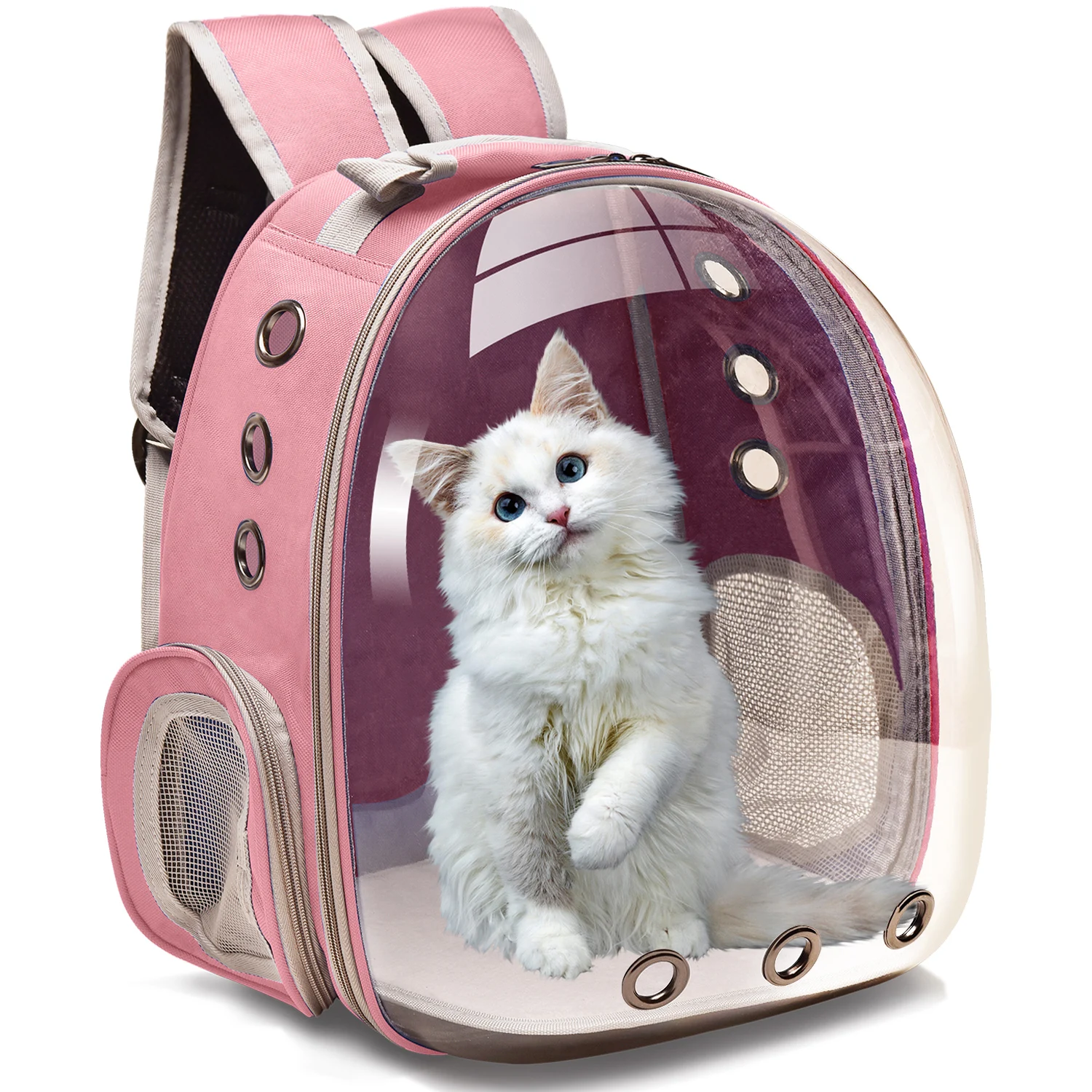 

Cat Carrier Bags Breathable Pet Carriers Small Dog Cat Backpack