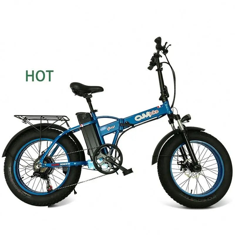 

Shimano 7 speed 20in 4in fat bike e bike 1000w folded electric bicycle velo fat tire 48v 500W mountain snow electric bicycle