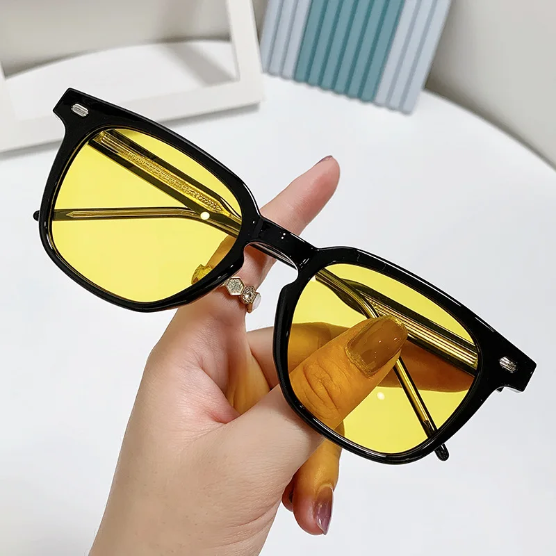 

2023 Trendy Fashion Polarized Sunglasses Women Lentes De Sol Oversized Shades Acetate Sunglasses Sun Glasses for Men