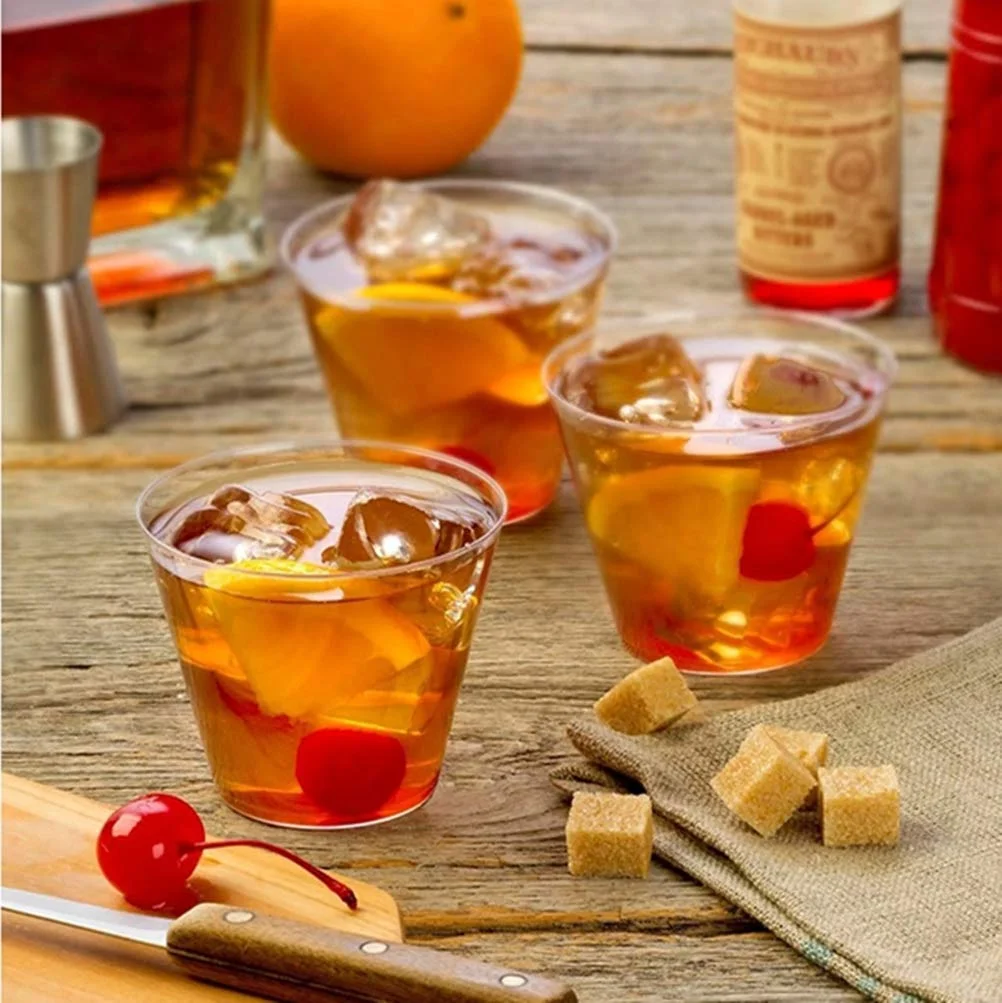 9oz 12oz 14oz Biodegradable Pla Plastic Cups Disposable Party Wedding