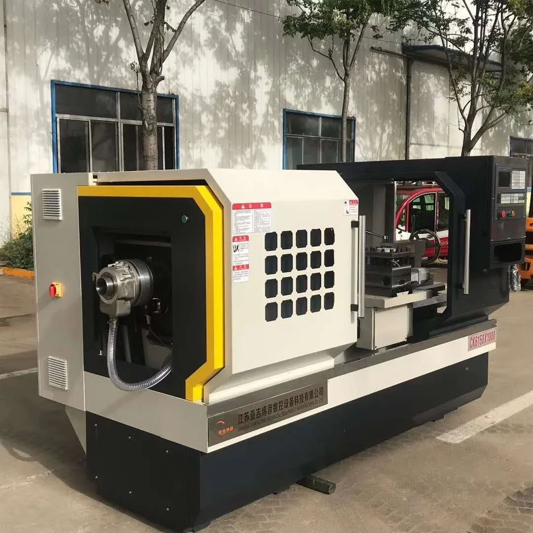 
3-year warranty best-sold senior precision CK6140 high speed Series cnc flat bed lathe machine direct sale 