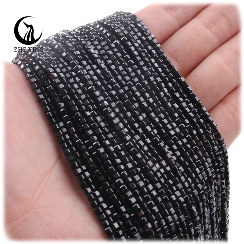 

Zhe Ying 2.5mm Spinel square beads faceted wholesale loose natural stnoe diy square beads for jewelry making