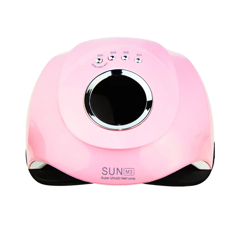 

Smart beauty salon nail lamp dryer 180w large power professional nail lamp pink uv led gel nail lamp